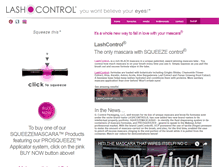 Tablet Screenshot of lashcontrol.com